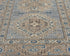 3x5 Kazak Gray Brown Hand Knotted Geometric Wool Area Rug